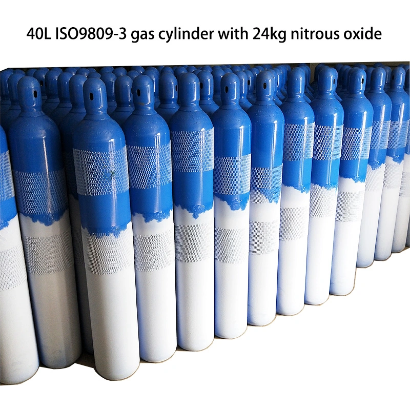 99.9% Food Grade Nitrous Oxide N2o with 40L ISO Cylinder